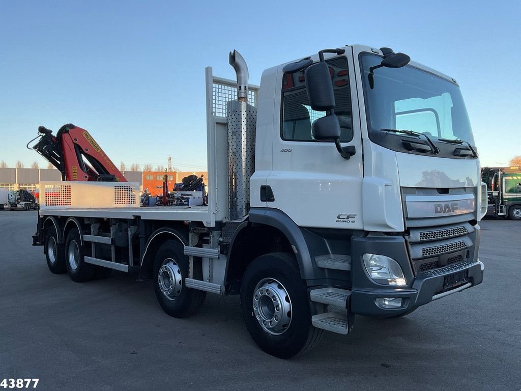 LKW Türe ait DAF FAD CF 400 8x4 Euro 6 Palfinger 24 Tonmeter laadkraan Just 210.2, Gebrauchtmaschine içinde ANDELST (resim 3)