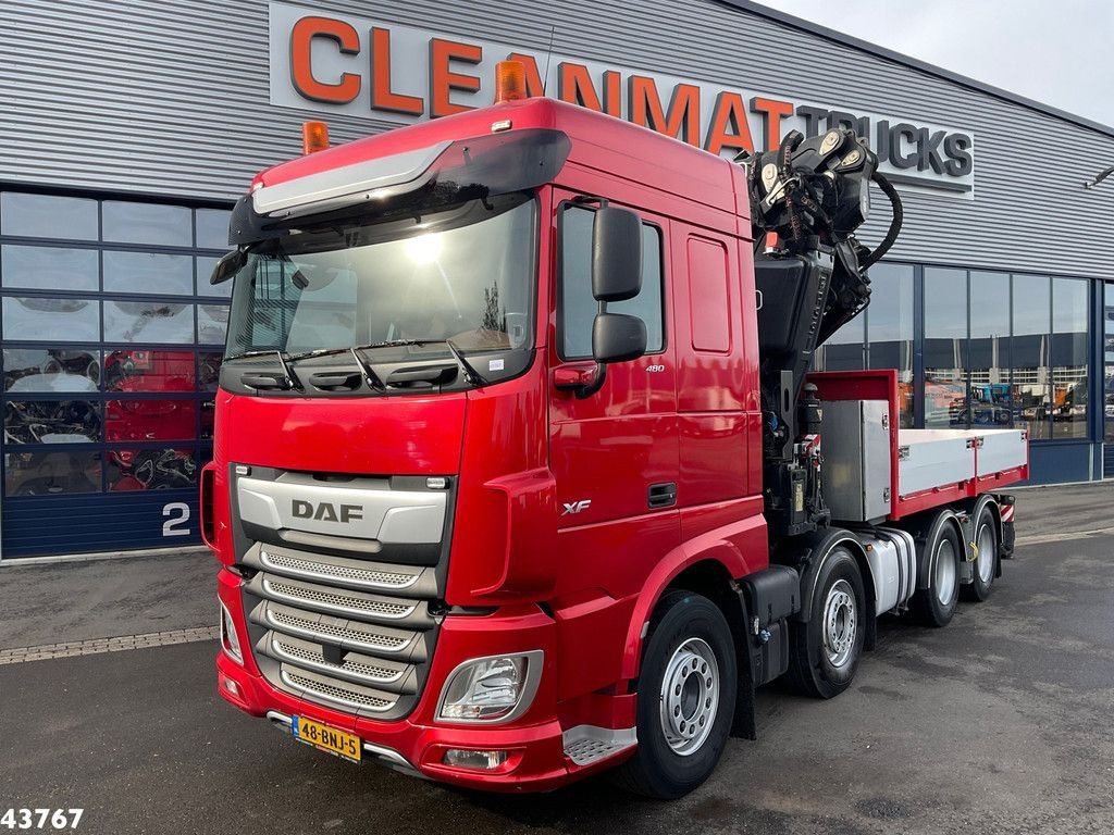 LKW typu DAF FAD XF 480 8x4 Euro 6 Fassi 99 Tonmeter laadkraan + Fly-Jib, Gebrauchtmaschine v ANDELST (Obrázok 3)