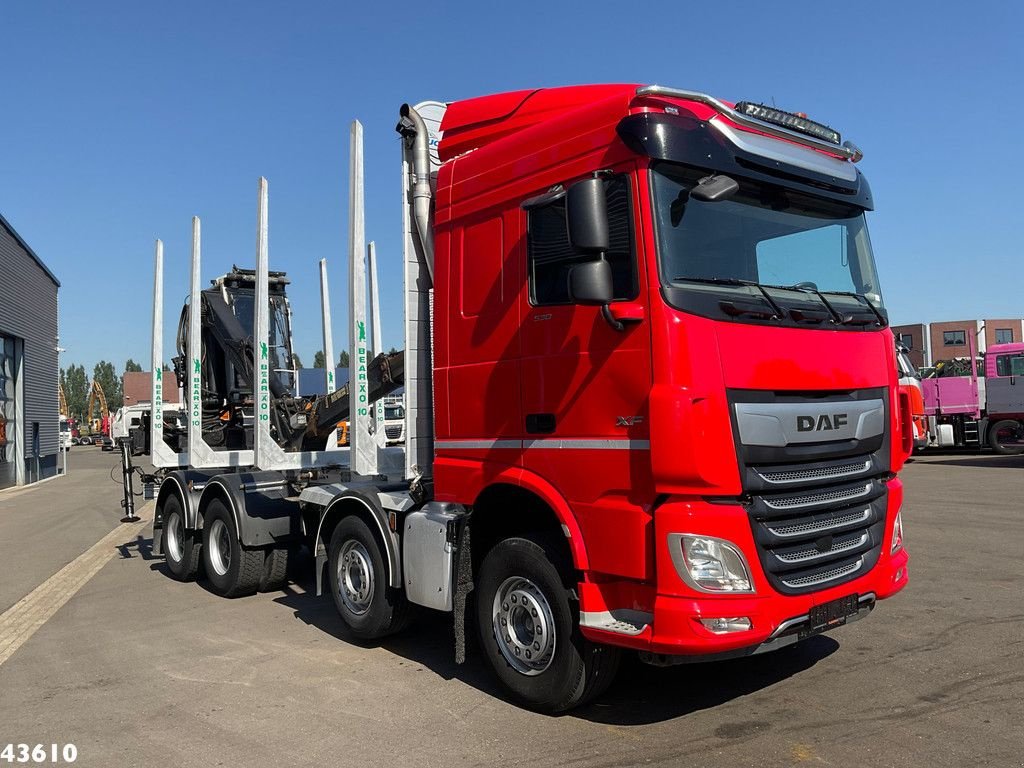 LKW του τύπου DAF FAD XF 530 8x4 Holzkran, Gebrauchtmaschine σε ANDELST (Φωτογραφία 4)