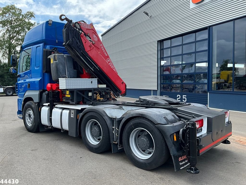 LKW tip DAF FAT 85.510 6x4 Euro 6 Retarder Fassi 36 Tonmeter laadkraan, Gebrauchtmaschine in ANDELST (Poză 4)