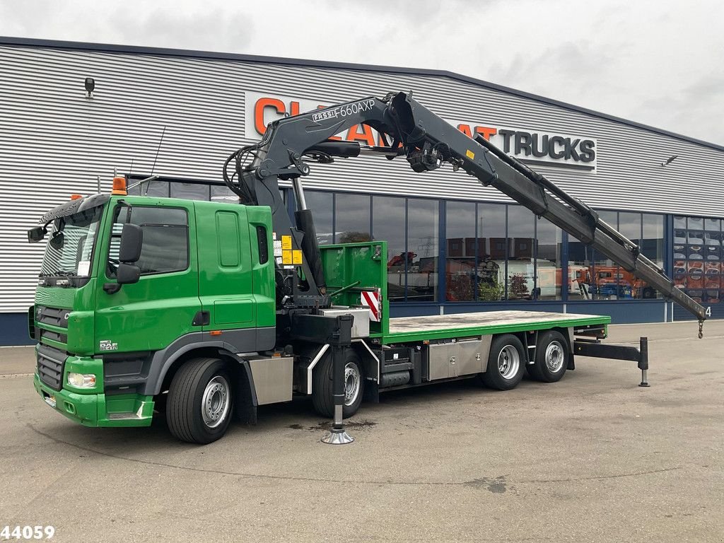 LKW tip DAF FAX 85 CF 410 Euro 5 Fassi 66 Tonmeter laadkraan, Gebrauchtmaschine in ANDELST (Poză 1)