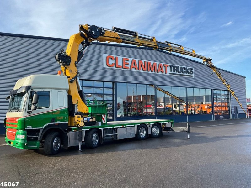 LKW des Typs DAF FAX 85 CF 410 HMF 85 Tonmeter laadkraan + Fly-jib, Gebrauchtmaschine in ANDELST (Bild 1)