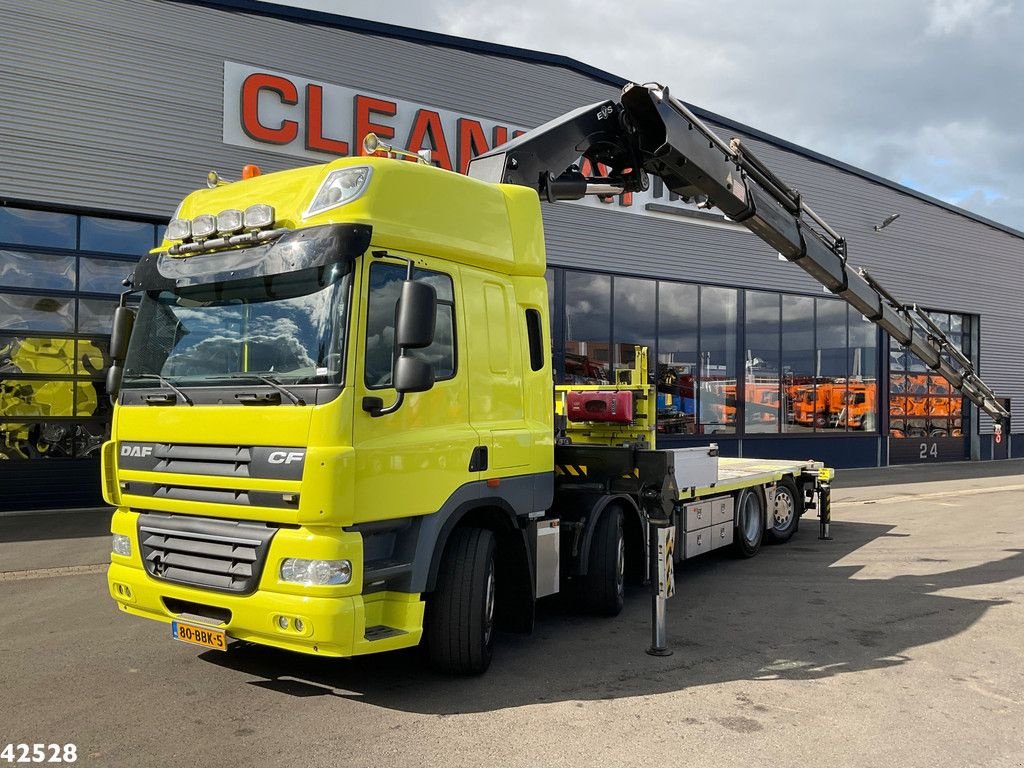 LKW des Typs DAF FAX 85 CF 460 8x2 HMF 60 Tonmeter laadkraan, Gebrauchtmaschine in ANDELST (Bild 1)