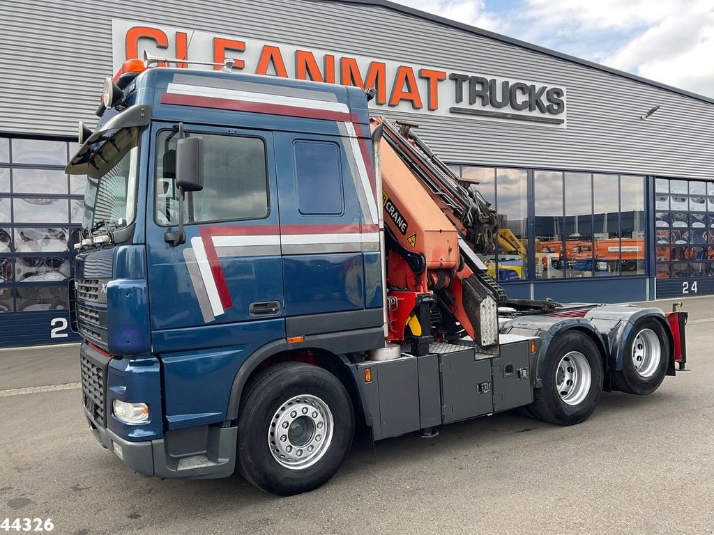 LKW Türe ait DAF FTS 95 XF 480 Manual Palfinger 36 Tonmeter laadkraan + Fly-Jib, Gebrauchtmaschine içinde ANDELST (resim 2)