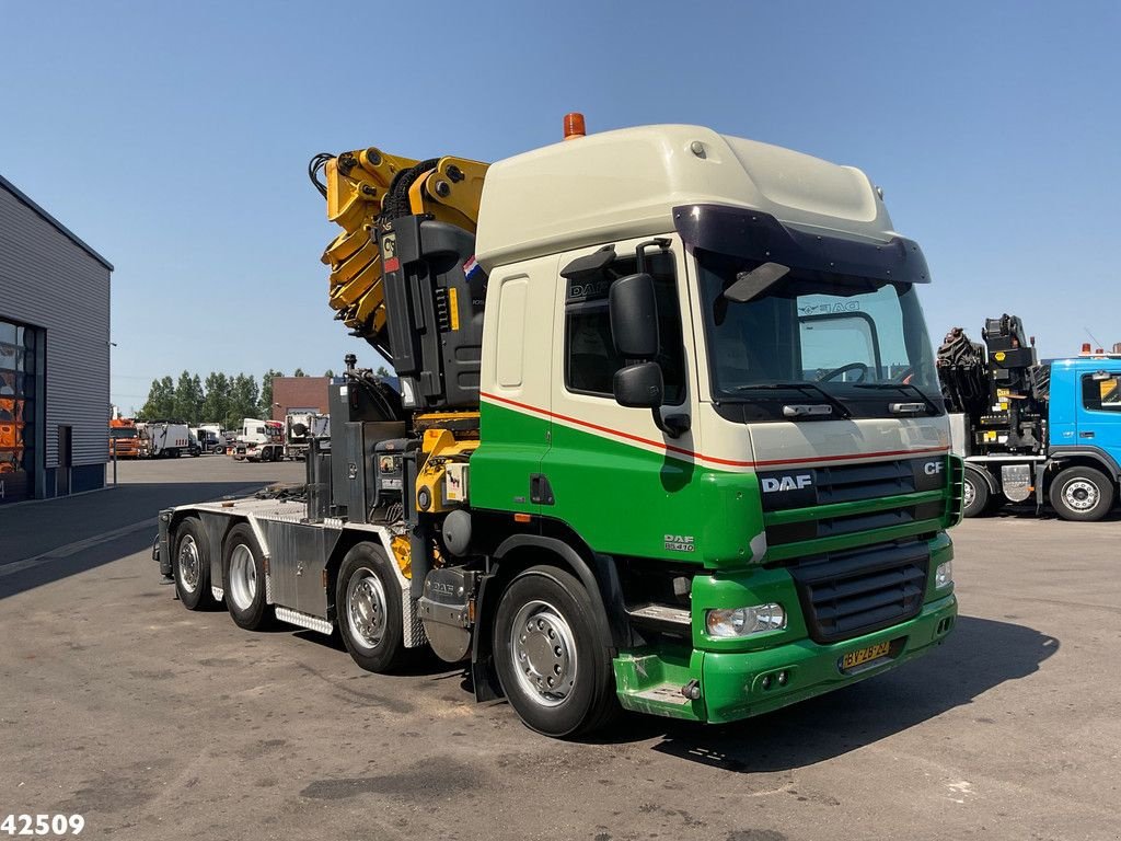 LKW del tipo DAF FTX 85 CF 410 8x2 Hiab 100 Tonmeter laadkraan + Fly-Jib met Ball, Gebrauchtmaschine en ANDELST (Imagen 9)