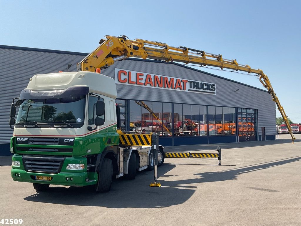 LKW tipa DAF FTX 85 CF 410 8x2 Hiab 100 Tonmeter laadkraan + Fly-Jib met Ball, Gebrauchtmaschine u ANDELST (Slika 1)