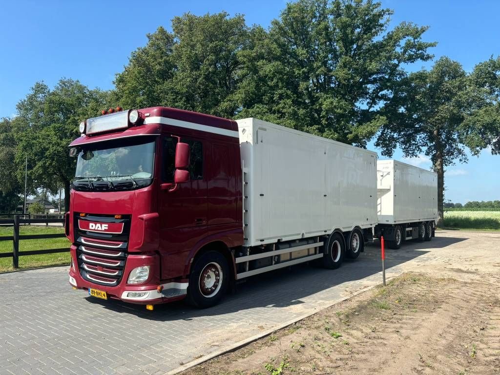 LKW tip DAF XF 460 FAN 6x2 + trailer, walking floor NL truck!, Gebrauchtmaschine in Erp (Poză 1)