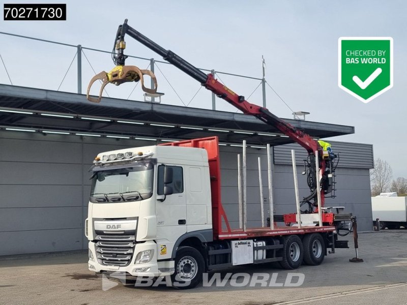 LKW a típus DAF XF 510 6X4 Jonsered Z-Crane SC ACC Retarder Euro 6, Gebrauchtmaschine ekkor: Veghel (Kép 1)