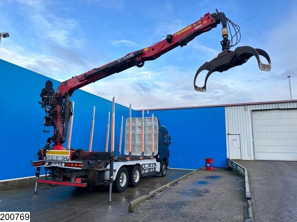 LKW of the type DAF XF 530 6x4, Wood transport, Retarder, Loglift ET450, Gebrauchtmaschine in Ede (Picture 10)