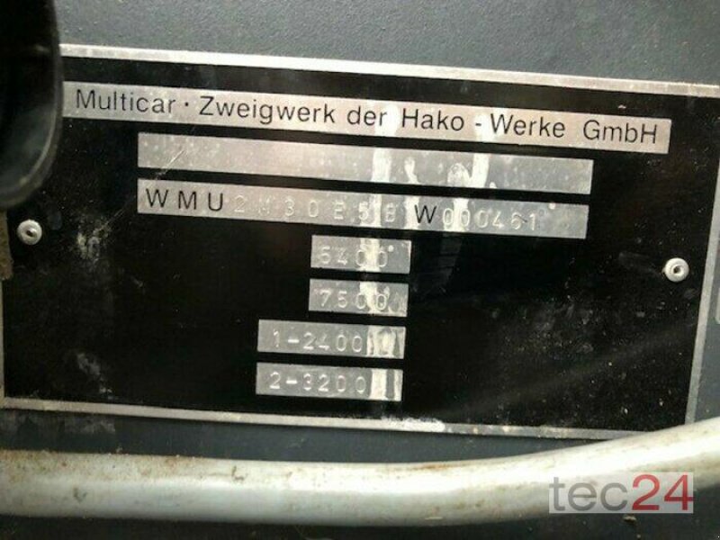 LKW typu Hako Fumo Multicar M30, Gebrauchtmaschine v Mühlhausen-Ehingen (Obrázek 15)