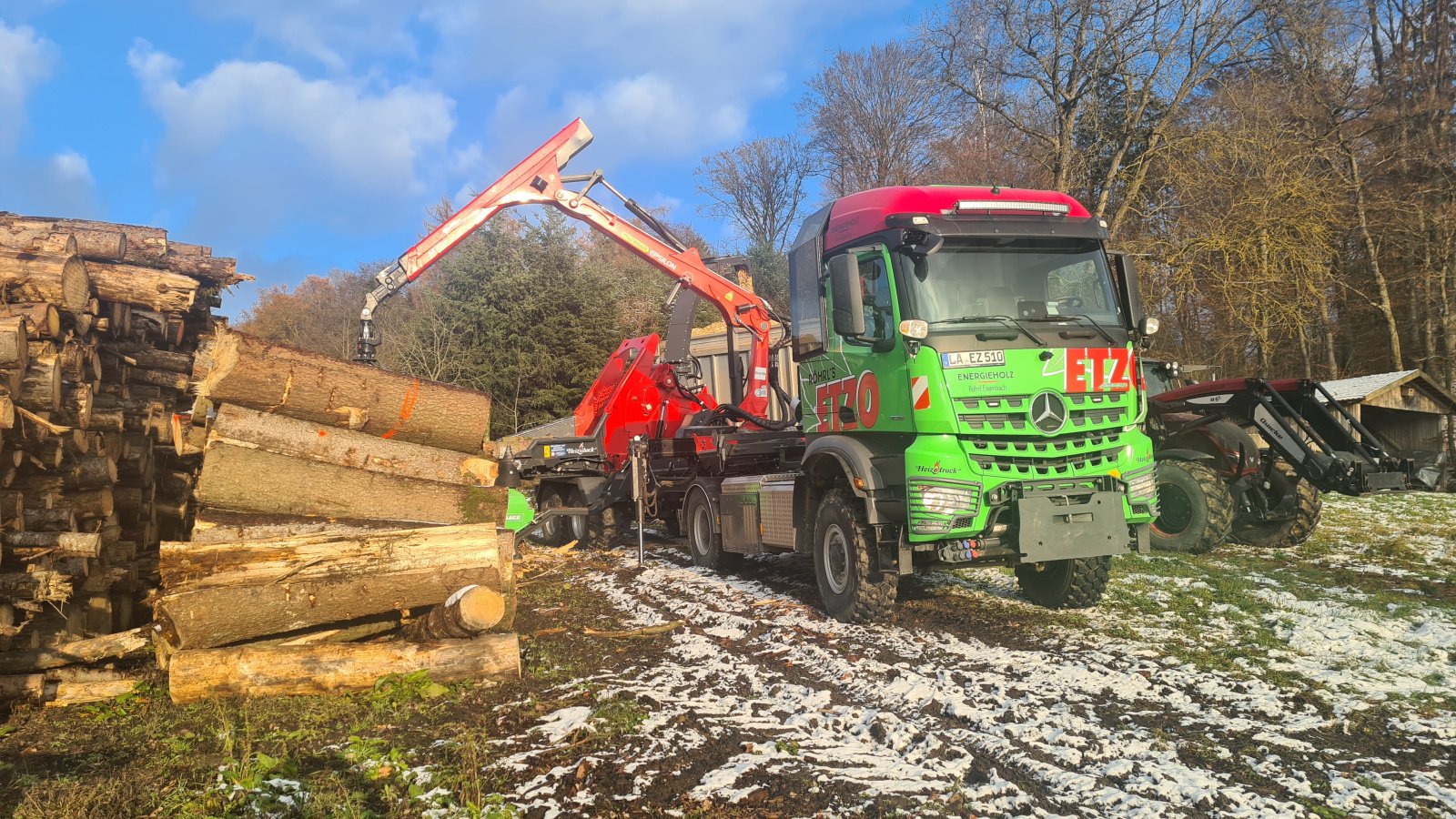 LKW tipa Heizomat HeizoTruck V1 Agrotruck mit HEIZOHACK HM 14-860 K Heizomat Hacker, Gebrauchtmaschine u Essenbach (Slika 2)