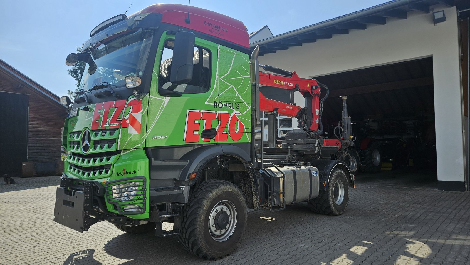 LKW tipa Heizomat HeizoTruck V1 Agrotruck mit HEIZOHACK HM 14-860 K Heizomat Hacker, Gebrauchtmaschine u Essenbach (Slika 3)