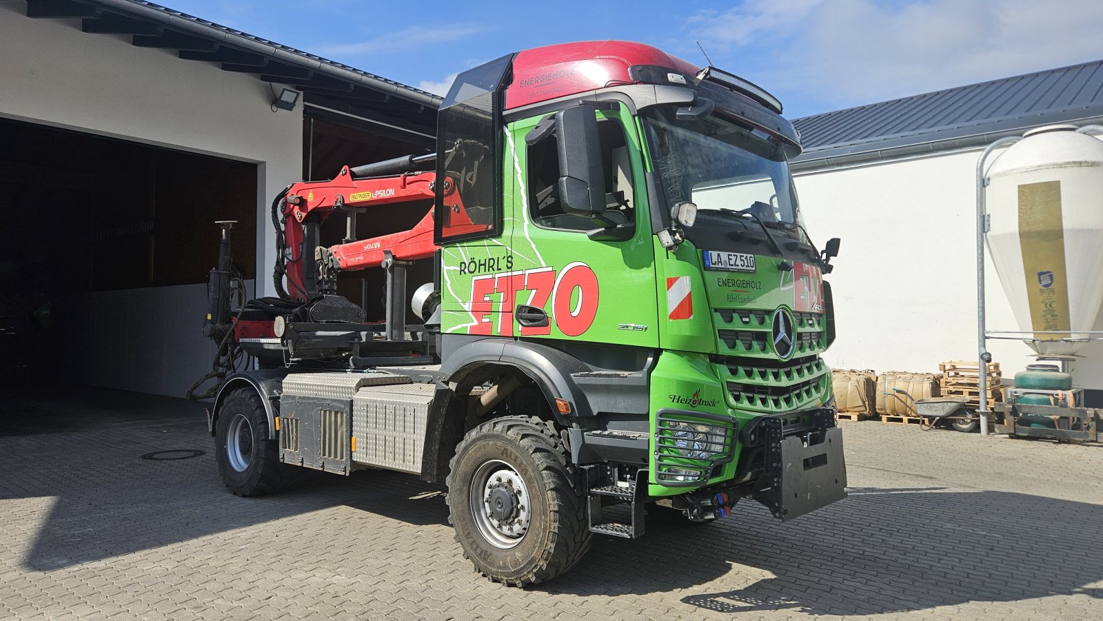 LKW tipa Heizomat HeizoTruck V1 Agrotruck mit HEIZOHACK HM 14-860 K Heizomat Hacker, Gebrauchtmaschine u Essenbach (Slika 4)