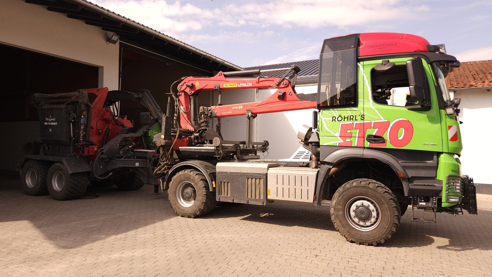 LKW tipa Heizomat HeizoTruck V1 Agrotruck mit HEIZOHACK HM 14-860 K Heizomat Hacker, Gebrauchtmaschine u Essenbach (Slika 17)