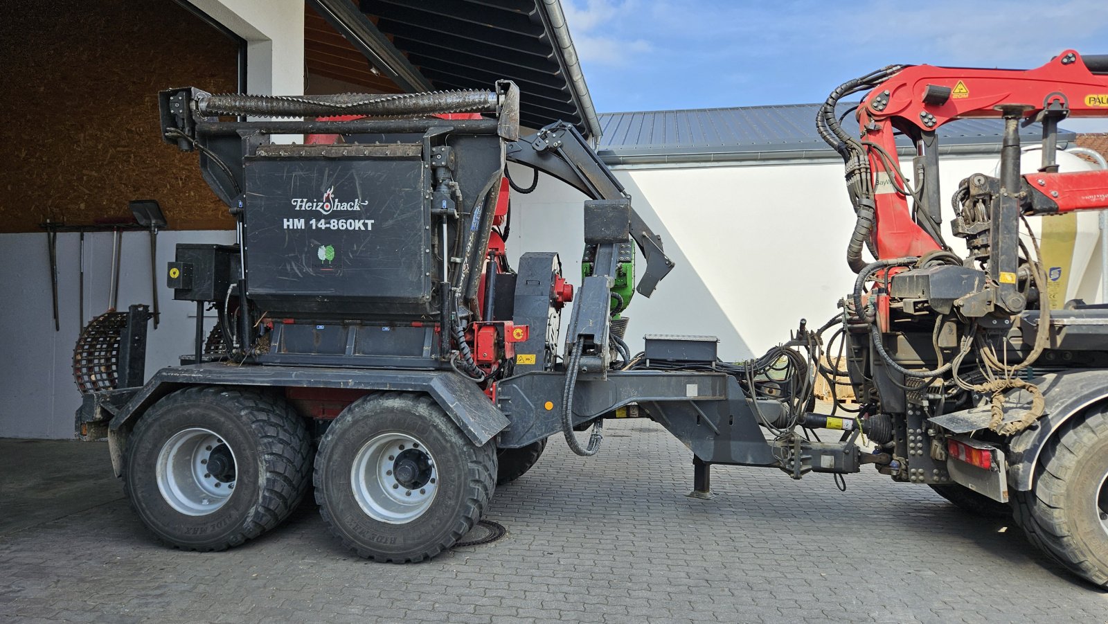 LKW типа Heizomat HeizoTruck V1 Agrotruck mit HEIZOHACK HM 14-860 K Heizomat Hacker, Gebrauchtmaschine в Essenbach (Фотография 18)