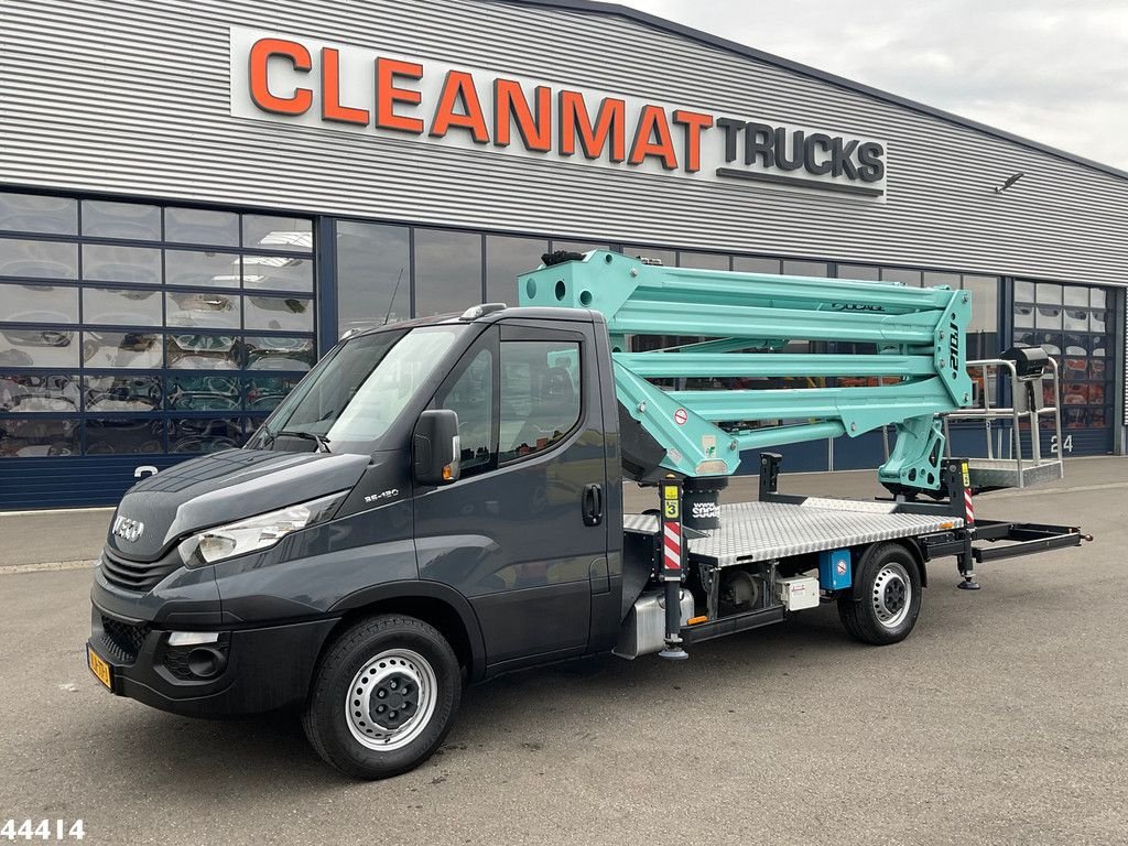 LKW van het type Iveco Daily 35S12 20 Meter hoogwerker + JIB Just 6.039 km!, Gebrauchtmaschine in ANDELST (Foto 3)