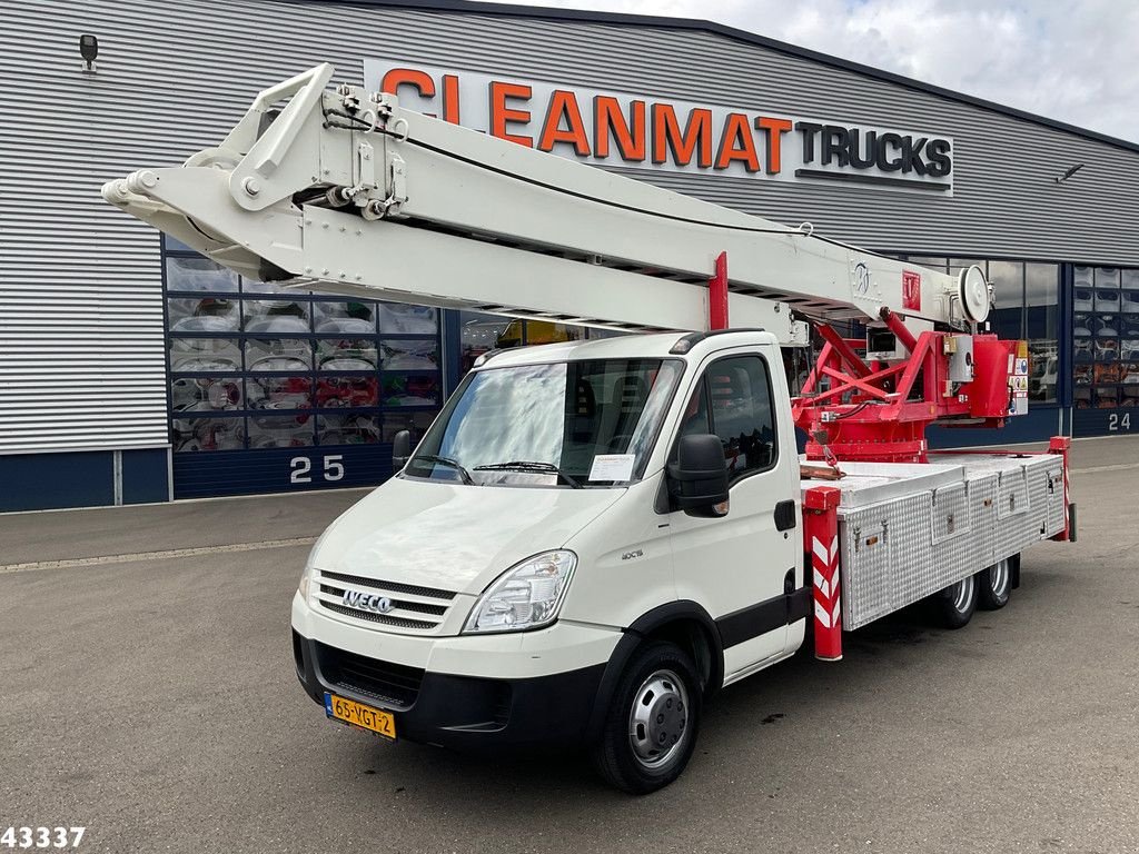 LKW Türe ait Iveco Daily 40C15 30 Meter Dachdecker Kran + Fly-Jib, Gebrauchtmaschine içinde ANDELST (resim 2)