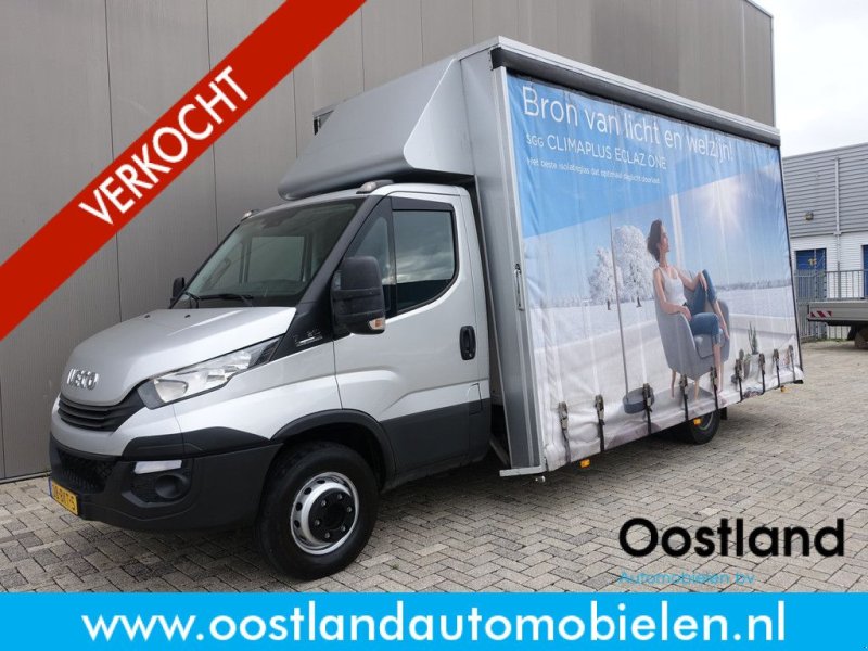 LKW of the type Iveco Daily 70C21 euro6 Automaat met van den Born Glasresteel L+R / A, Gebrauchtmaschine in GRONINGEN (Picture 1)