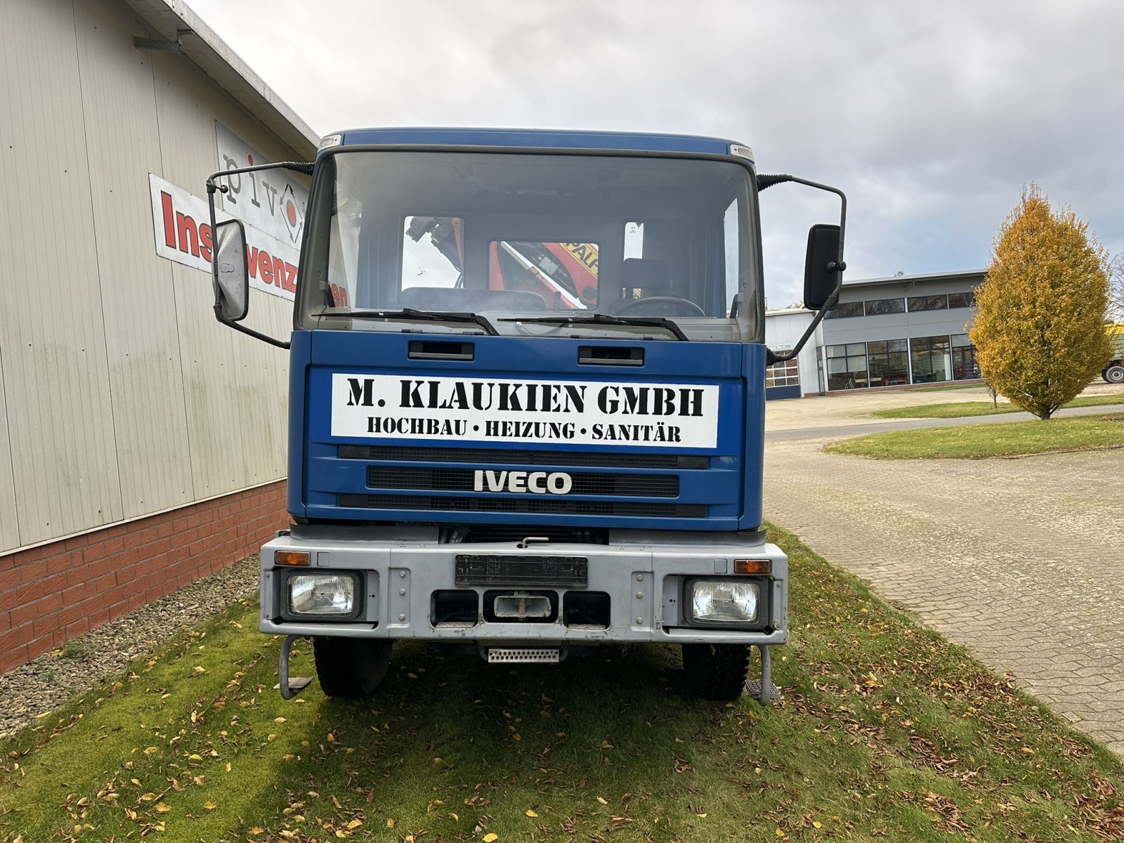 LKW des Typs Iveco EuroCargo 95E21 Modell ML 95 E *Kipper mit Ladekran 12t, Gebrauchtmaschine in Wagenfeld (Bild 5)