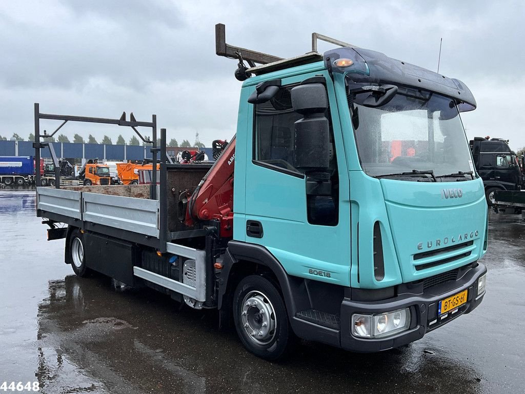 LKW du type Iveco ML80E18 Euro 5 Amco Veba 9 Tonmeter laadkraan Just 176.584 km!, Gebrauchtmaschine en ANDELST (Photo 4)