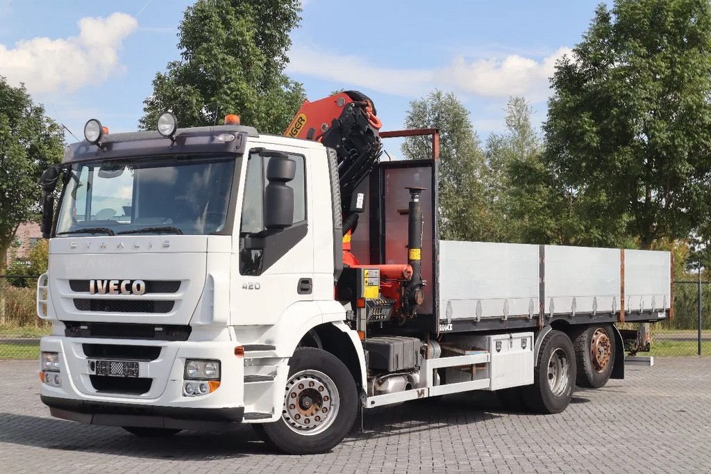 LKW tip Iveco Stralis 420 6X2 PALFINGER PK22002-EH EURO 5, Gebrauchtmaschine in Marknesse (Poză 4)