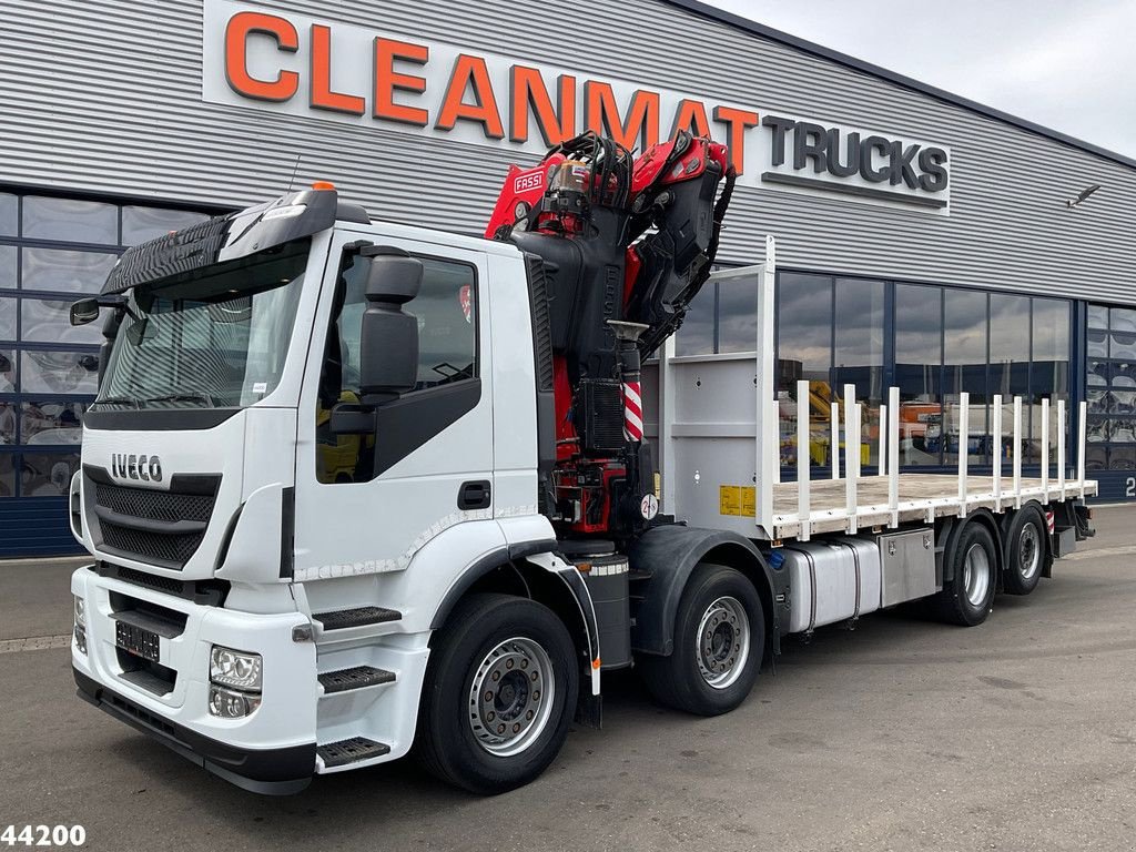 LKW του τύπου Iveco Stralis AD320S46Y Euro 6 Fassi 45 Tonmeter laadkraan + Fly-Jib, Gebrauchtmaschine σε ANDELST (Φωτογραφία 2)