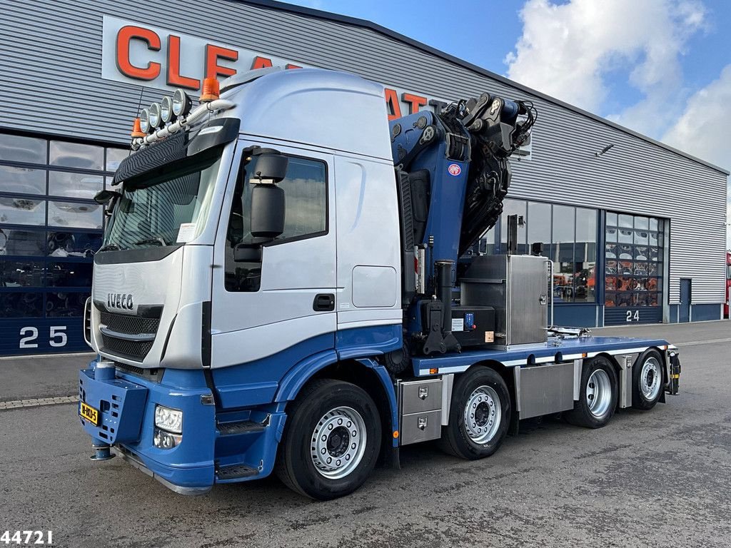 LKW of the type Iveco Stralis AS320S51Y Euro 6 HMF 85 Tonmeter laadkraan + Fly-Jib, Gebrauchtmaschine in ANDELST (Picture 11)