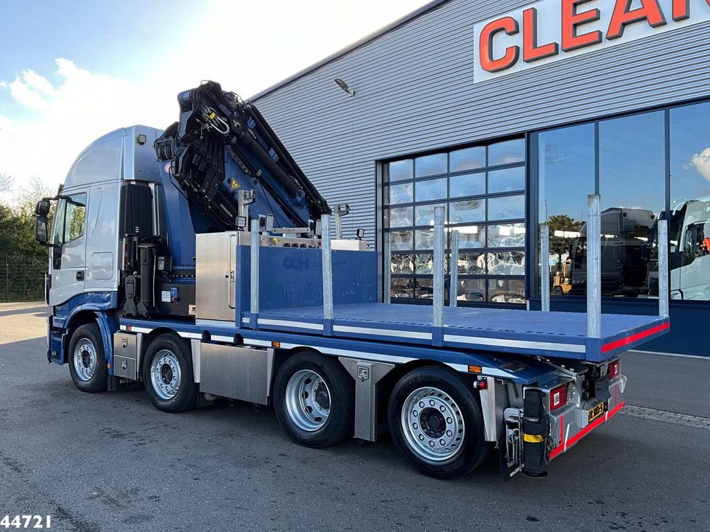 LKW del tipo Iveco Stralis AS320S51Y Euro 6 HMF 85 Tonmeter laadkraan + Fly-Jib, Gebrauchtmaschine en ANDELST (Imagen 3)