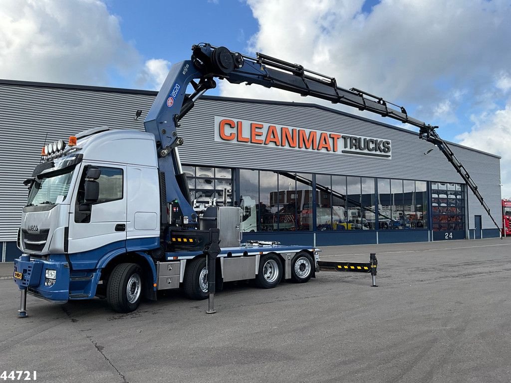 LKW typu Iveco Stralis AS320S51Y Euro 6 HMF 85 Tonmeter laadkraan + Fly-Jib, Gebrauchtmaschine w ANDELST (Zdjęcie 9)