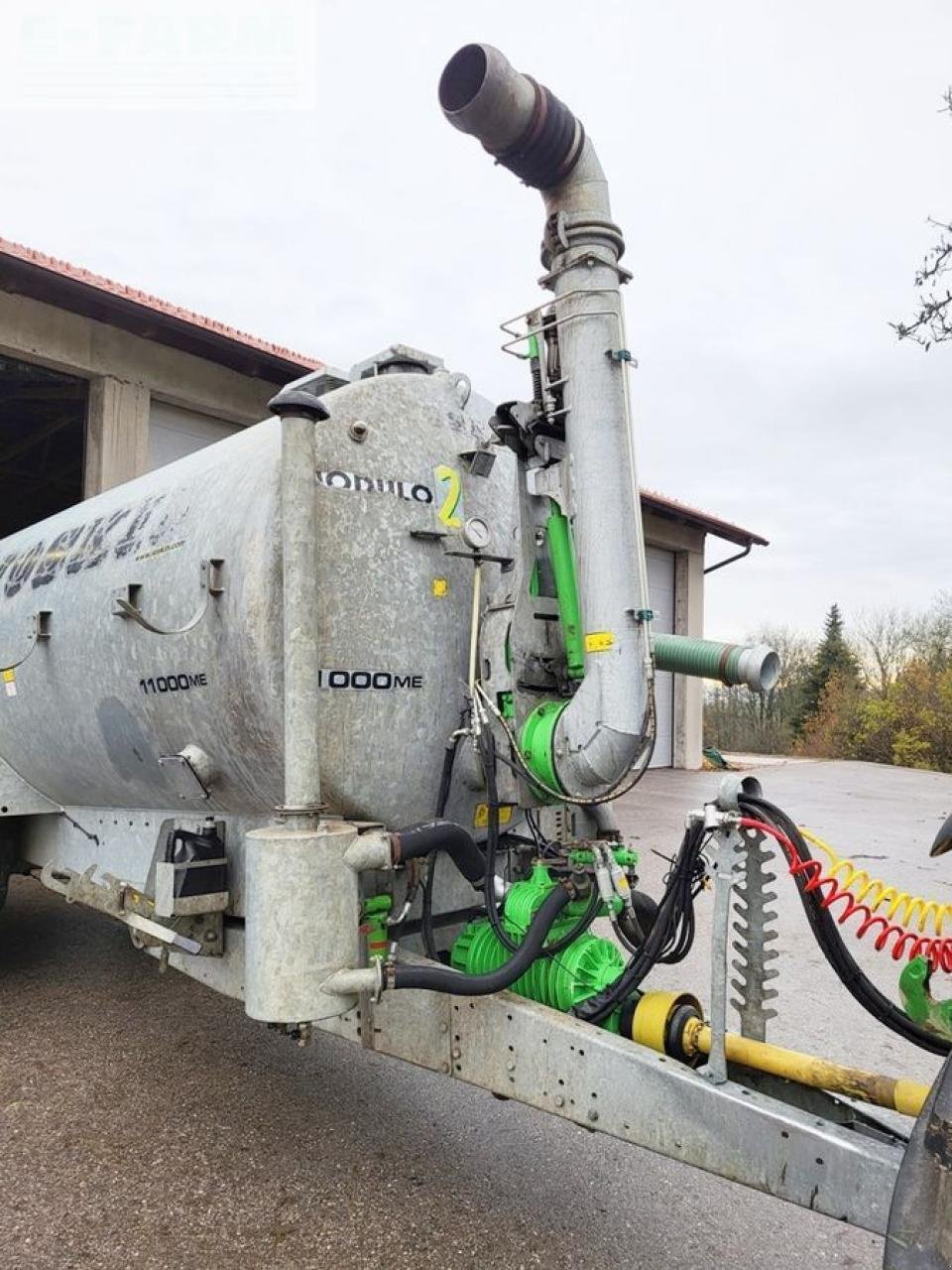 LKW tip Joskin modulo 2 güllefass 11.000 l, Gebrauchtmaschine in SANKT MARIENKIRCHEN BEI SCHÄRDING (Poză 10)