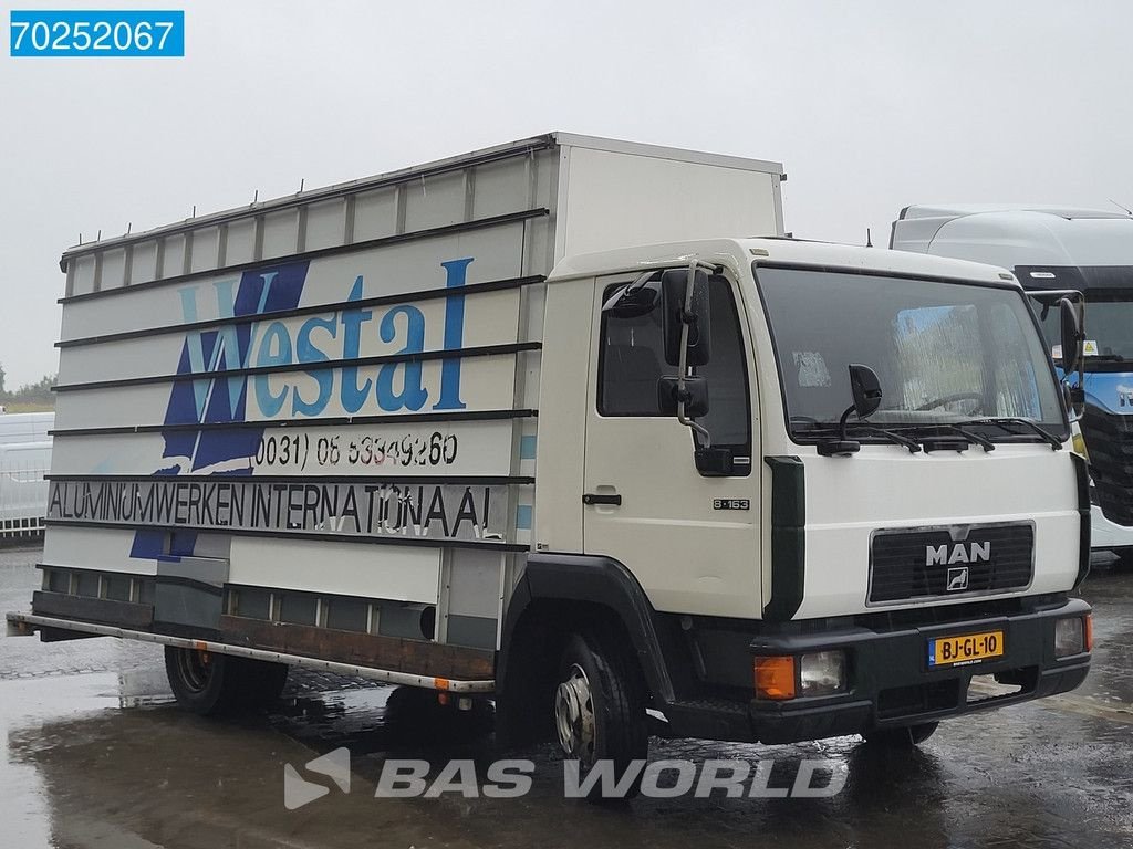 LKW del tipo MAN 8.163 4X2 NL-Truck Glass Transport Euro 2, Gebrauchtmaschine en Veghel (Imagen 5)