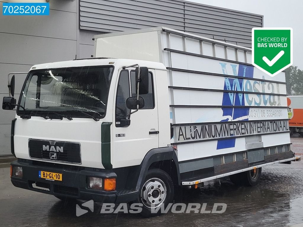 LKW типа MAN 8.163 4X2 NL-Truck Glass Transport Euro 2, Gebrauchtmaschine в Veghel (Фотография 1)