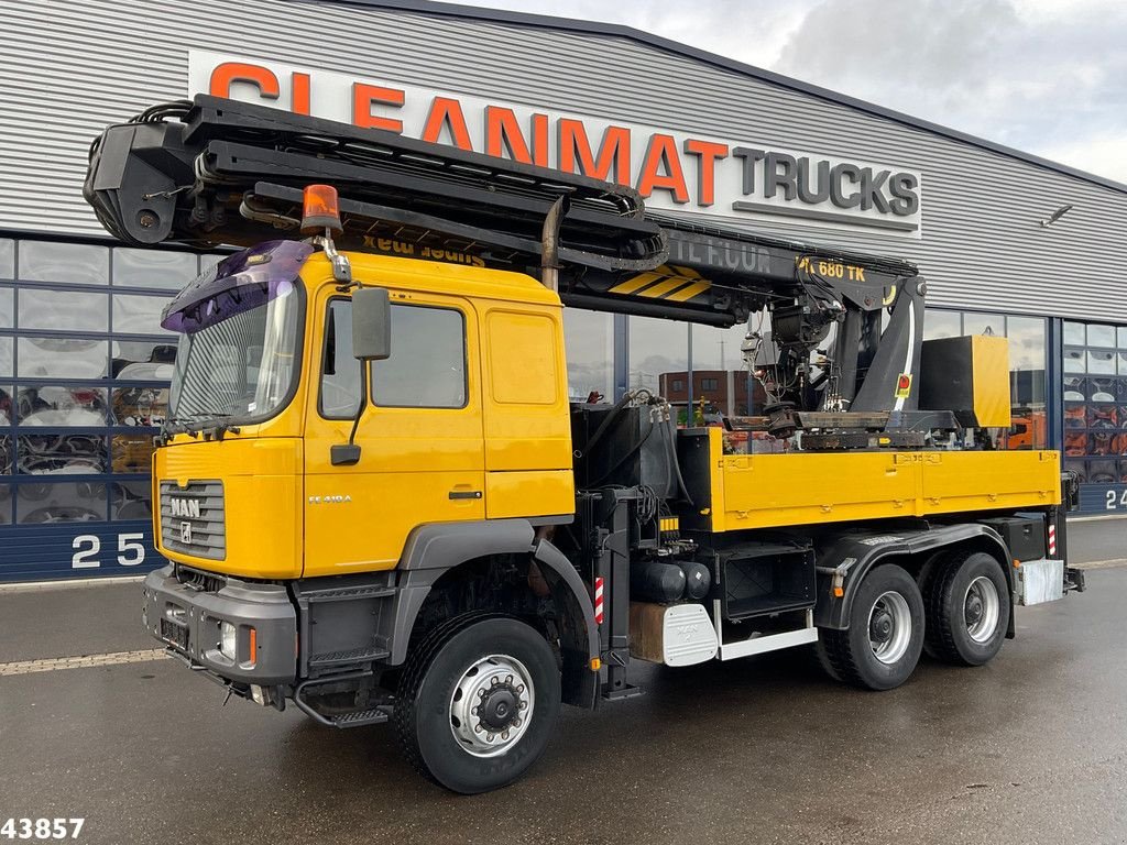 LKW tip MAN F2000 6x6 Full Steel Manual Palfinger 68 Meter Dachdecker kran J, Gebrauchtmaschine in ANDELST (Poză 2)