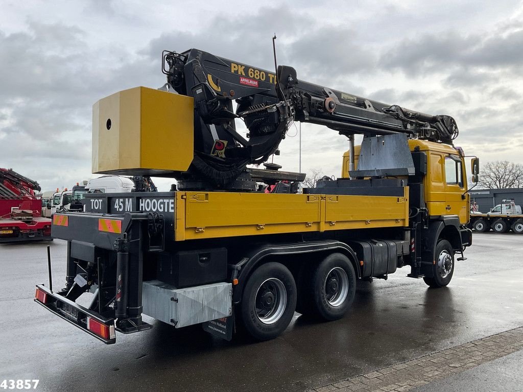 LKW a típus MAN F2000 6x6 Full Steel Manual Palfinger 68 Meter Dachdecker kran J, Gebrauchtmaschine ekkor: ANDELST (Kép 9)