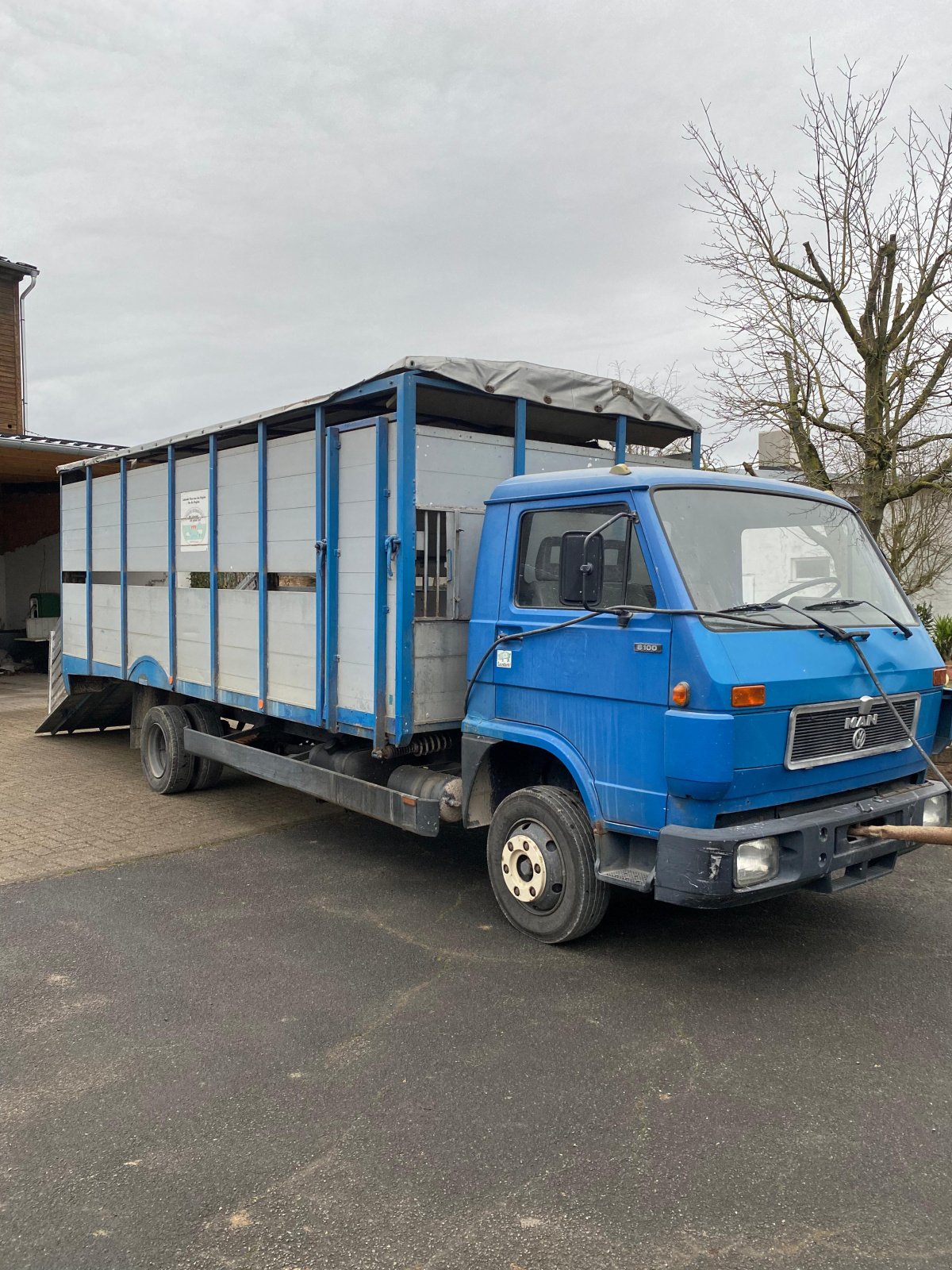 LKW des Typs MAN LOX-F, Gebrauchtmaschine in Obernburg (Bild 1)