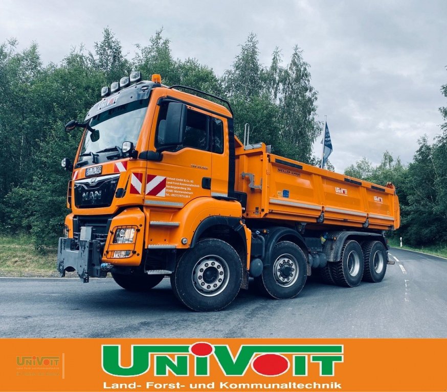 LKW типа MAN MAN 4-Achser 35.500 Hydrodrive Winterdienst mit Streuer 6,0m³, Gebrauchtmaschine в Warmensteinach (Фотография 9)