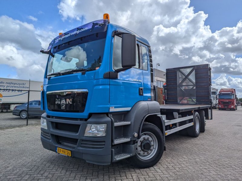 LKW typu MAN TGS 26.360 6X4H-2 BL - HydroDrive - Oprijwagen - Hydr. Ramp 4.2M, Gebrauchtmaschine v Oud Gastel