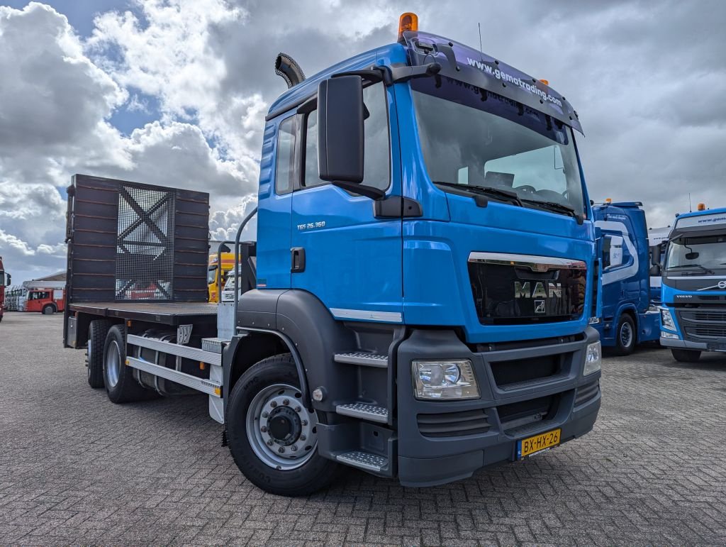 LKW Türe ait MAN TGS 26.360 6X4H-2 BL - HydroDrive - Oprijwagen - Hydr. Ramp 4.2M, Gebrauchtmaschine içinde Oud Gastel (resim 2)