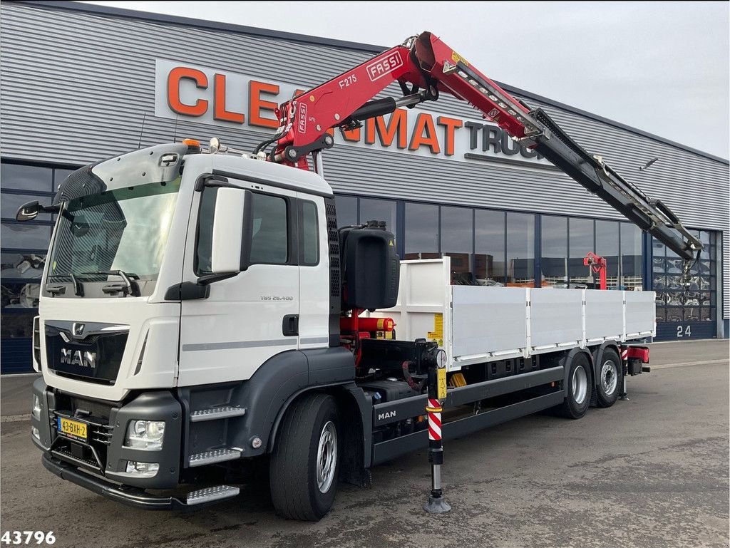 LKW del tipo MAN TGS 26.400 Fassi 27 Tonmeter laadkraan Just 99.610 km!, Gebrauchtmaschine en ANDELST (Imagen 1)