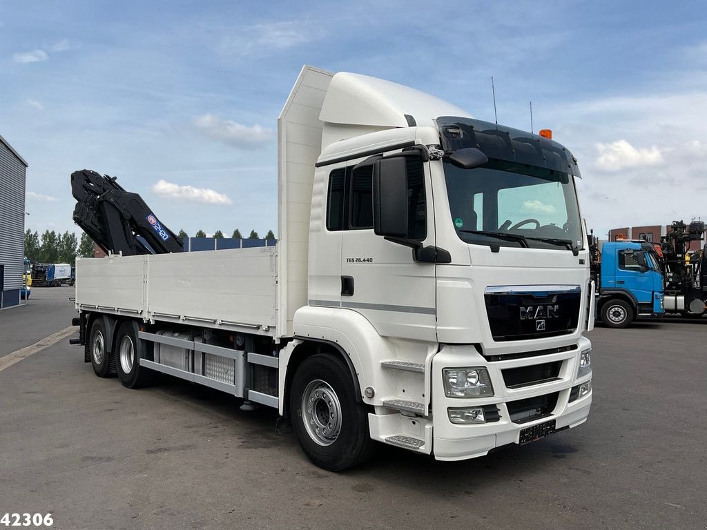 LKW a típus MAN TGS 26.440 HMF 24 Tonmeter laadkraan + Fly-JIB, Gebrauchtmaschine ekkor: ANDELST (Kép 3)