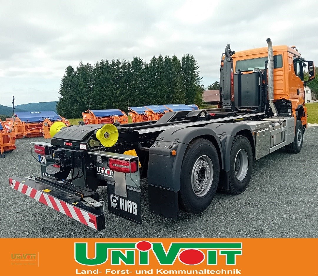 LKW del tipo MAN TGS 28.520 Allrad mit Lift Lenkachse Multlift Abroller + Streuer + Schneepflug Winterdienst, Gebrauchtmaschine In Warmensteinach (Immagine 15)