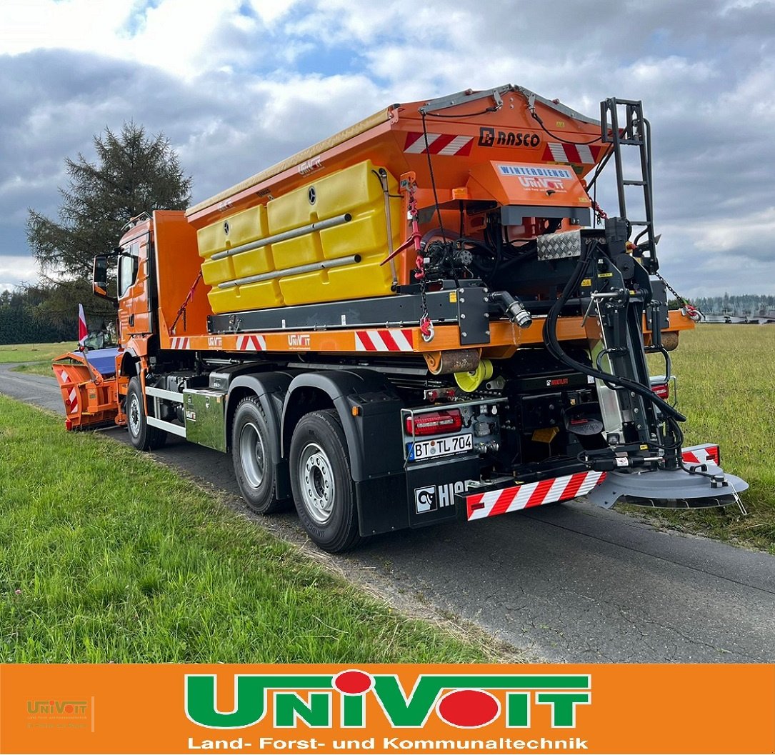 LKW typu MAN TGS 28.520 Allrad mit Lift Lenkachse Multlift Abroller + Streuer + Schneepflug Winterdienst, Gebrauchtmaschine w Warmensteinach (Zdjęcie 8)