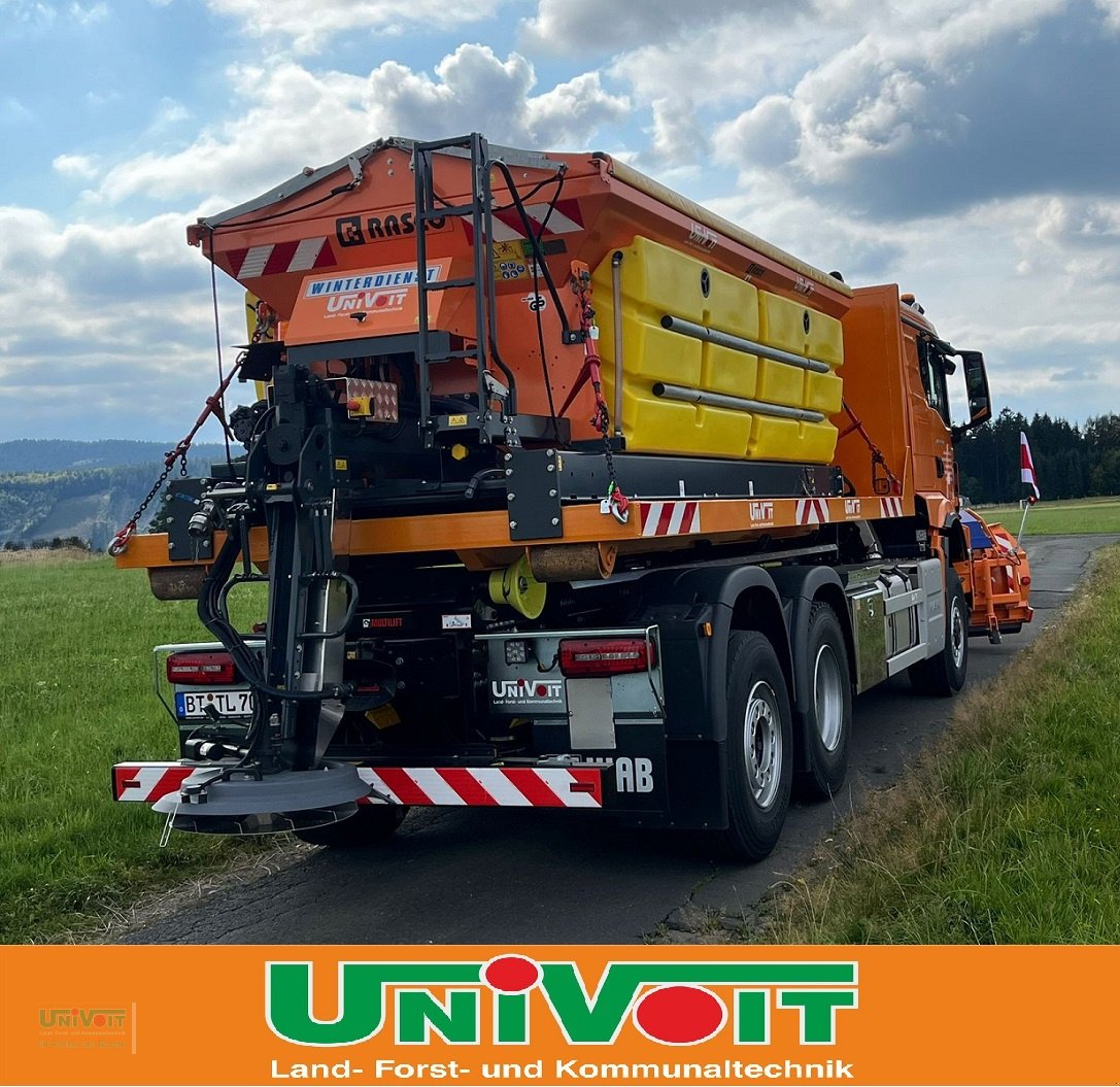 LKW типа MAN TGS 28.520 Allrad mit Lift Lenkachse Multlift Abroller + Streuer + Schneepflug Winterdienst, Gebrauchtmaschine в Warmensteinach (Фотография 10)