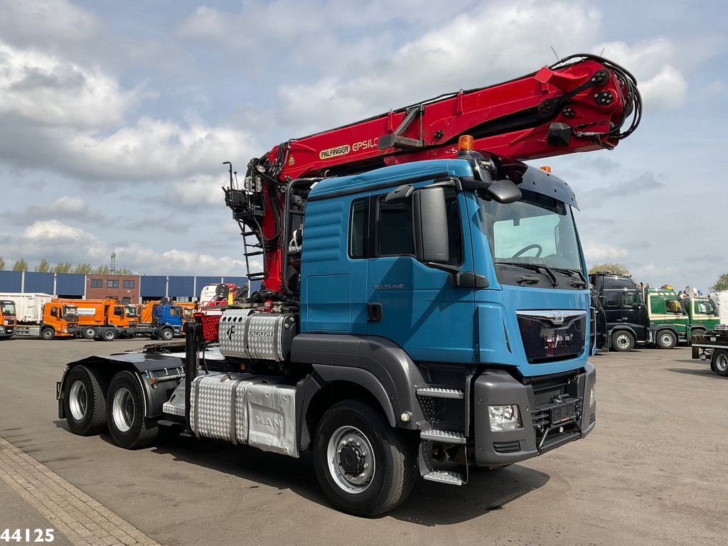 LKW del tipo MAN TGS 33.480 6x6 Euro 6 Palfinger 27 Tonmeter boomkraan, Gebrauchtmaschine en ANDELST (Imagen 7)