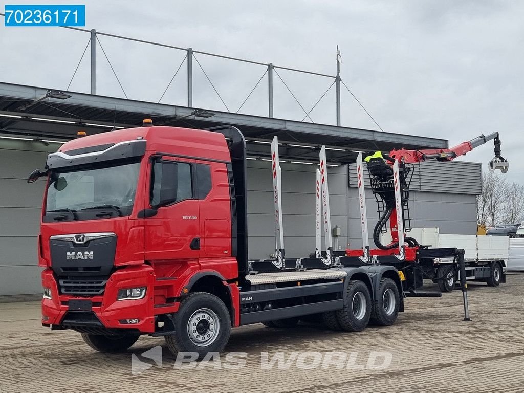 LKW Türe ait MAN TGS 33.510 6X4 NEW! Palfinger Epsilon Q150Z96 Retarder Euro 6, Neumaschine içinde Veghel (resim 3)