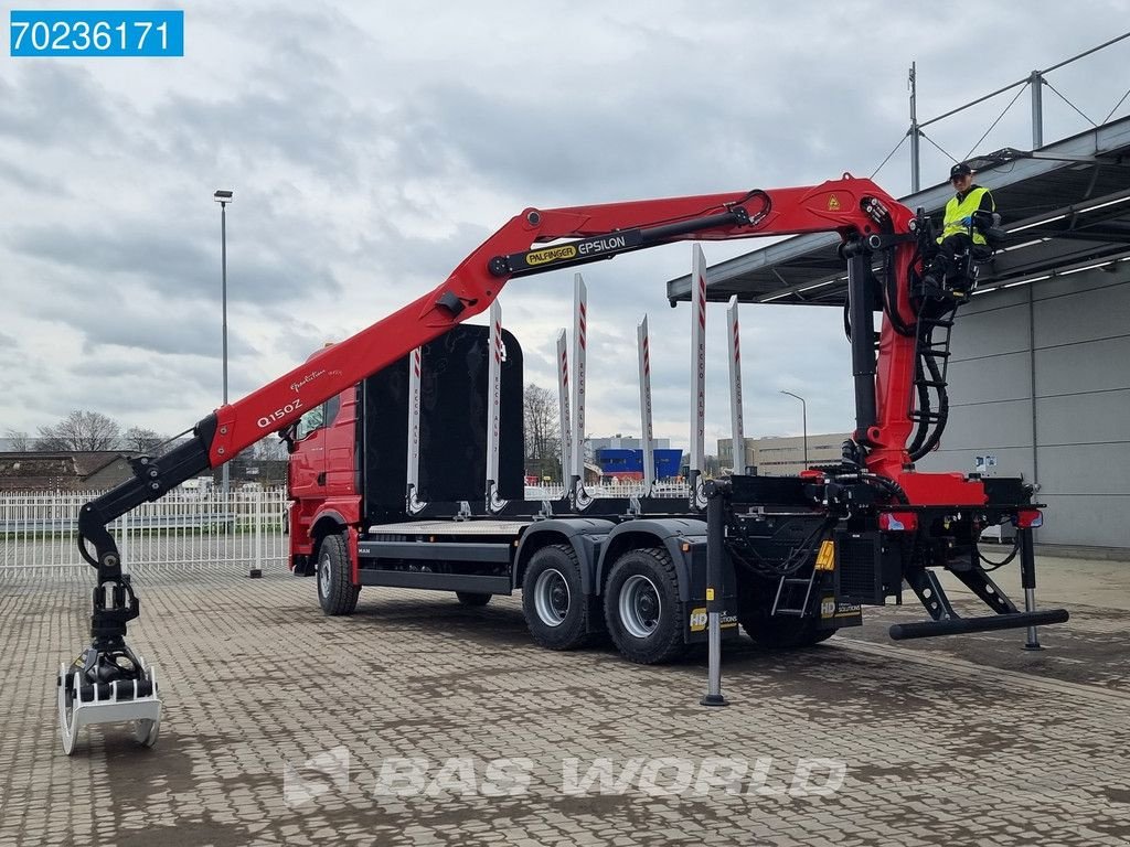 LKW of the type MAN TGS 33.510 6X4 NEW! Palfinger Epsilon Q150Z96 Retarder Euro 6, Neumaschine in Veghel (Picture 5)