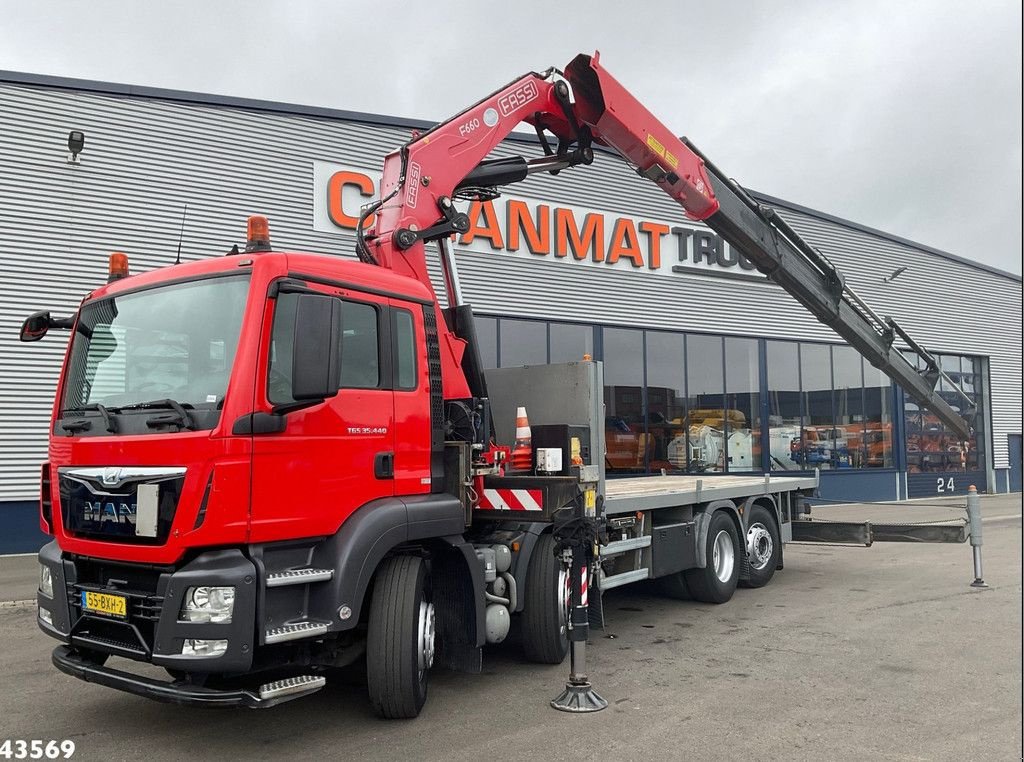 LKW a típus MAN TGS 35.440 Euro 6 Fassi 66 Tonmeter laadkraan, Gebrauchtmaschine ekkor: ANDELST (Kép 1)