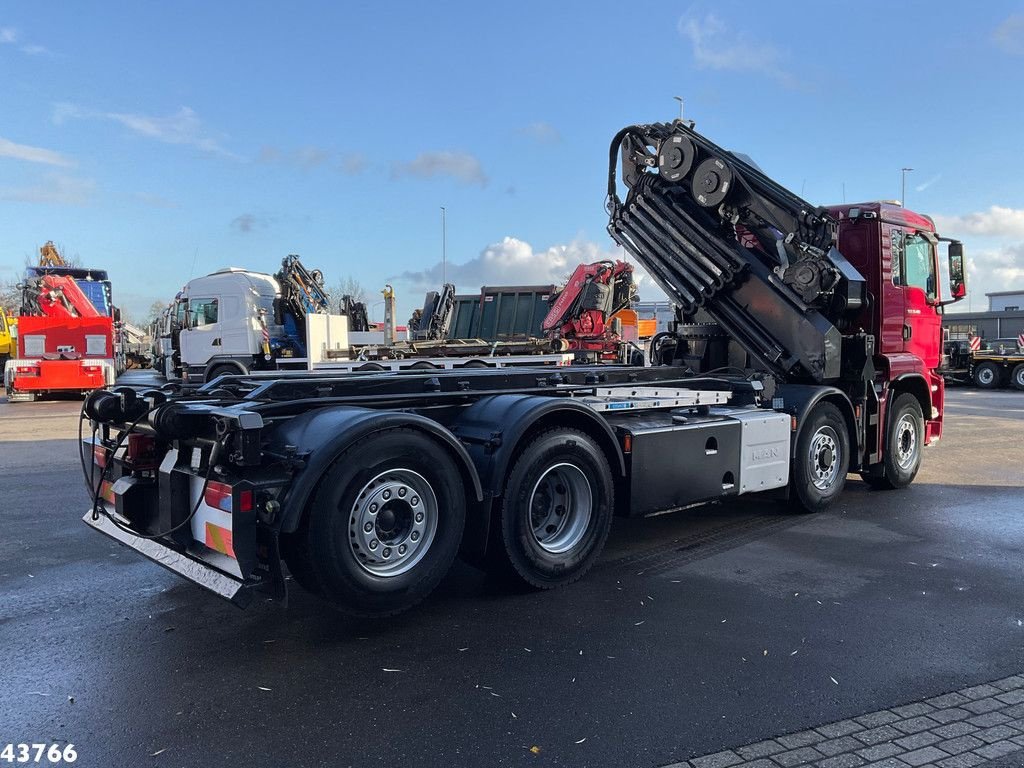 LKW Türe ait MAN TGS 35.480 8x4H Euro 6 HMF 40 Tonmeter laadkraan + Fly-Jib!, Gebrauchtmaschine içinde ANDELST (resim 7)