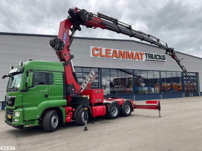 LKW typu MAN TGS 35.500 8x4 HMF 95 Tonmeter laadkraan bj. 2019!, Gebrauchtmaschine w ANDELST