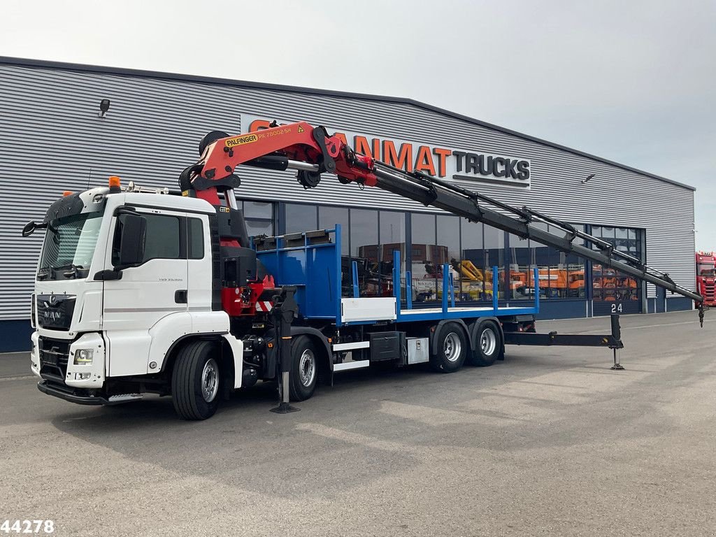 LKW of the type MAN TGS 35.500 8x4 Palfinger 78 Tonmeter laadkraan, Gebrauchtmaschine in ANDELST (Picture 1)